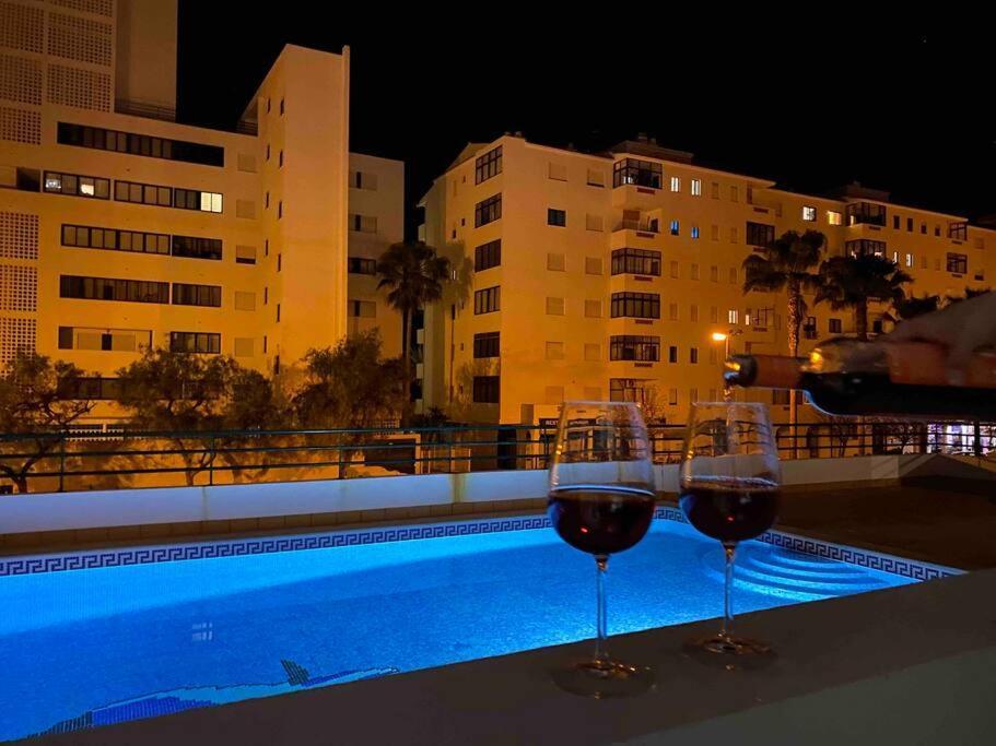 Luxury Modern Beach Apartment Quarteira Dış mekan fotoğraf